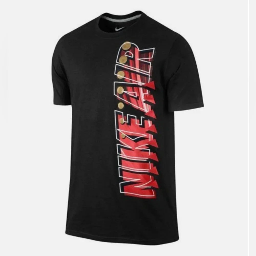 Men's Nike Air Mamba Powerflight Tagless T-Shirt Black/Gold Size Large